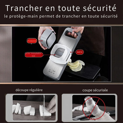 Mandoline Cuisine | Trancheuse Luxueuse Certificat LFGB