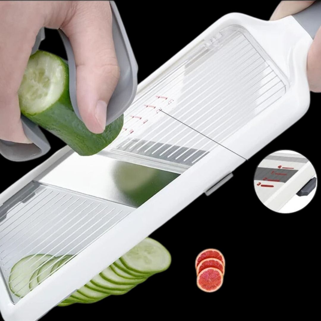 Mandoline Cuisine |  Coupe-légumes portable 3 lame