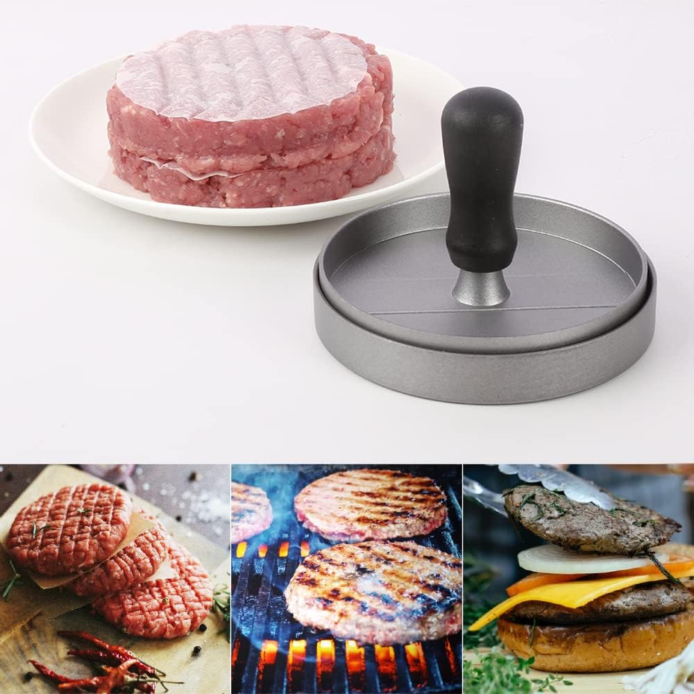 Presse steak haché en acier inoxydable pour moules à hamburgers