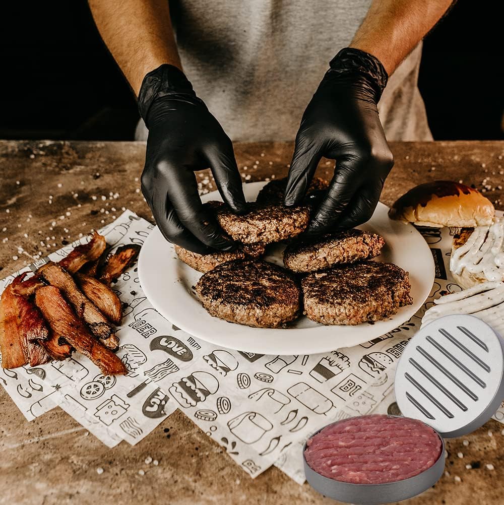 Presse steak haché en acier inoxydable pour moules à hamburgers