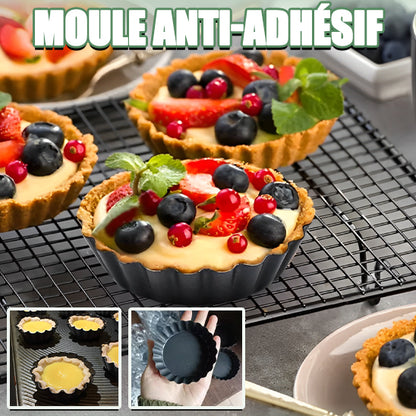 Moule à Gâteau - avec fond amovible quiche et tartelette 