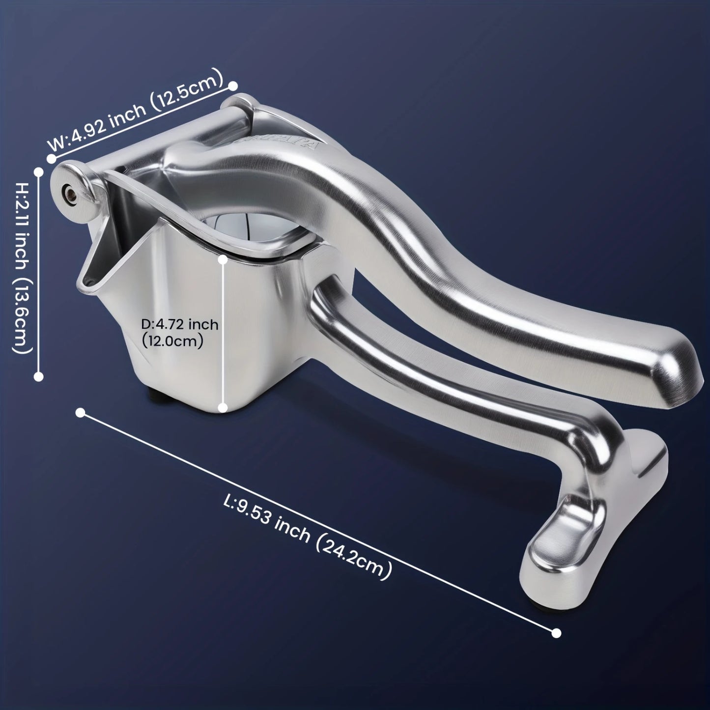 Presse-agrumes en aluminium