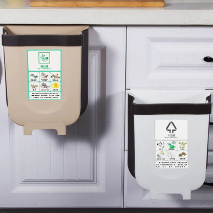 Poubelles cuisine | pliables Pratique, réglable, discrète