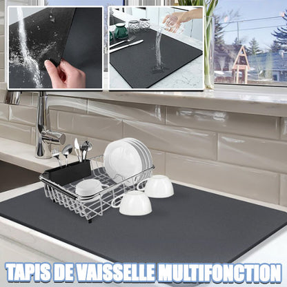 Égouttoir Vaisselle | Tapis Absorbant