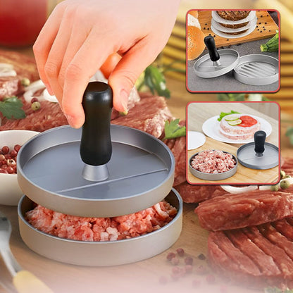 Presse steak haché en acier inoxydable pour moules à hamburgers