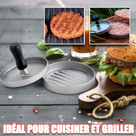 Presse steak haché en acier inoxydable pour moules à hamburgers